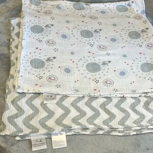 Aden & Anais muslin swaddle blankets